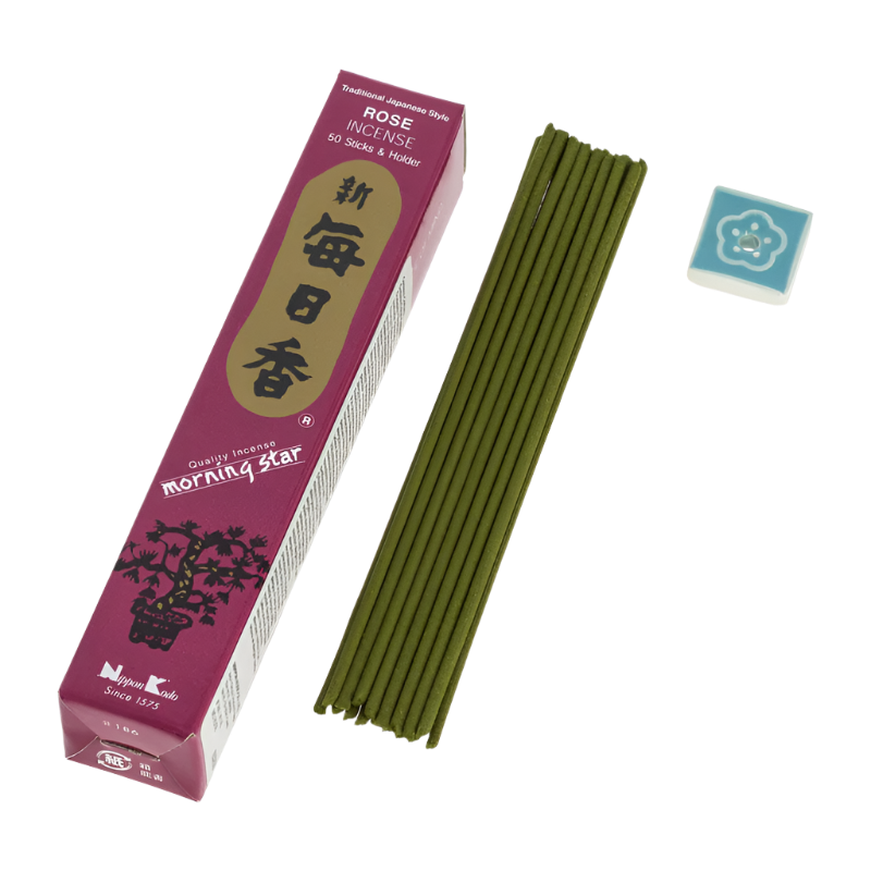 Morning Star Incense - Rose - 50 sticks