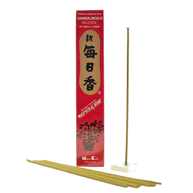 Morning Star Incense - Sandalwood - 50 sticks